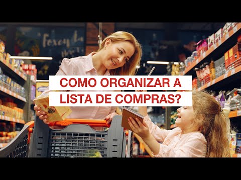 Qual é a lista de compras completa para o supermercado?