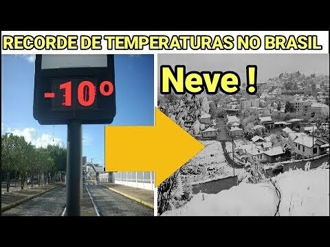 Qual é a maior temperatura já registrada no Brasil?