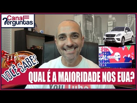 Qual é a maioridade nos Estados Unidos?