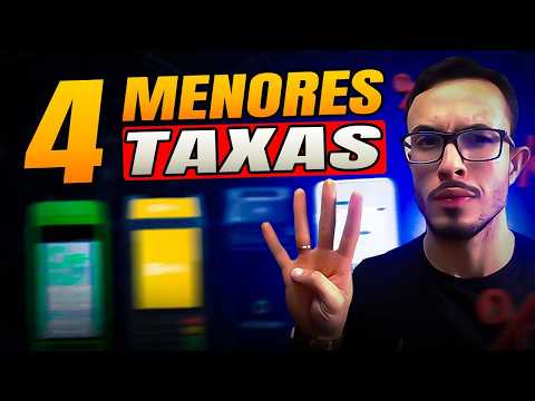 Qual é a maquininha com a menor taxa?