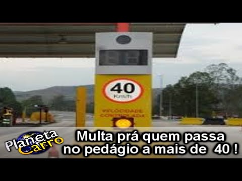 Qual é a multa por passar a 45 km/h em um radar de 40 km/h?