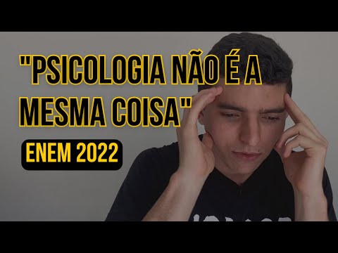 Qual é a nota necessária no ENEM para passar em Psicologia?