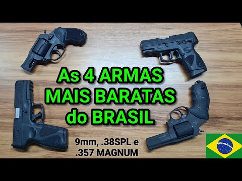 Qual é a pistola mais vendida no Brasil?