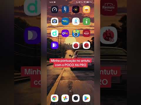 Qual é a pontuação do Poco X6 Pro no AnTuTu?