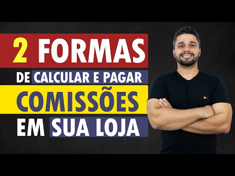 Qual é a porcentagem de comissão para vendedores de roupas?