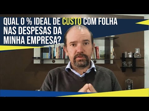 Qual é a porcentagem ideal da folha de pagamento sobre o faturamento?