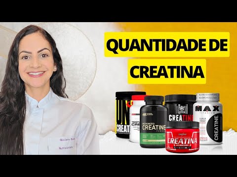 Qual é a quantidade ideal de creatina por dia?