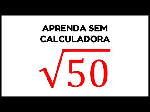 Qual é a raiz quadrada de 50?