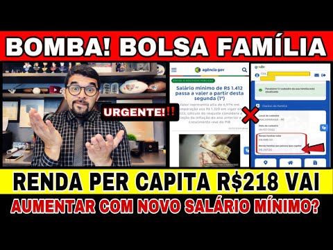 Qual é a renda mínima para receber o Bolsa Família em 2025?