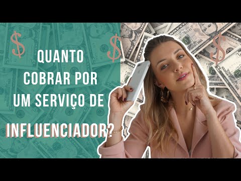 Qual é a tabela de preços para digital influencers?