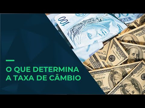 Qual é a taxa de câmbio do dólar para o real?