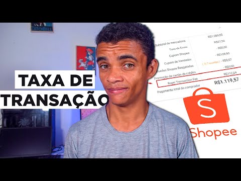 Qual é a taxa de processamento do cartão de crédito na Shopee?