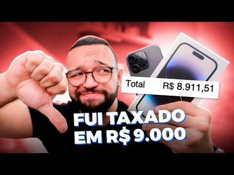 Qual é a taxa para trazer um iPhone dos EUA?