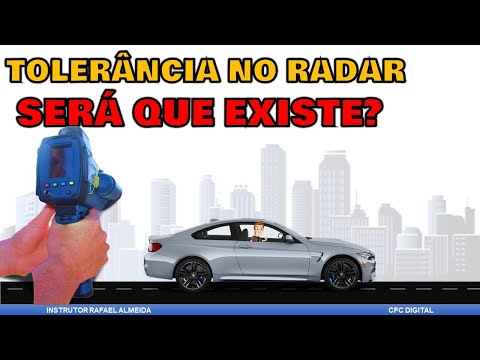 Qual é a tolerância em um radar de 40?