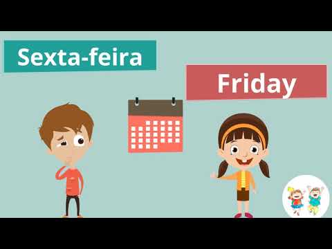 Qual é a tradução de sexta-feira em inglês?