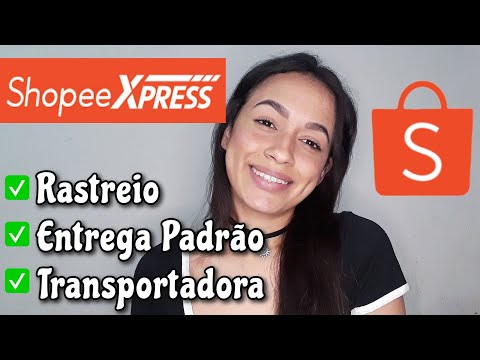 Qual é a transportadora da entrega padrão da Shopee?