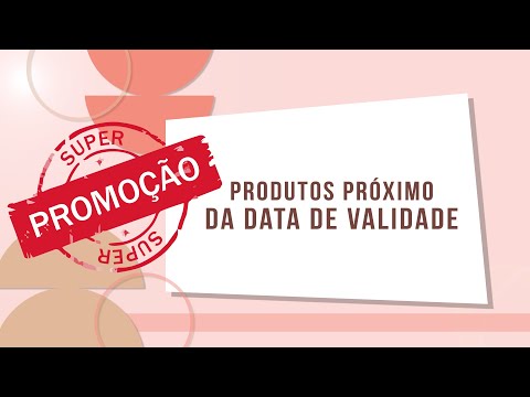 Qual é a validade de produtos com data de mês e ano?