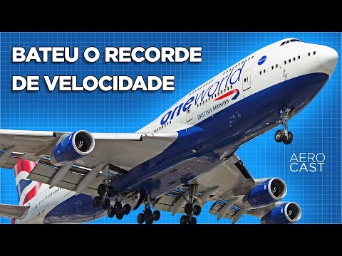 Qual é a velocidade de um Boeing?