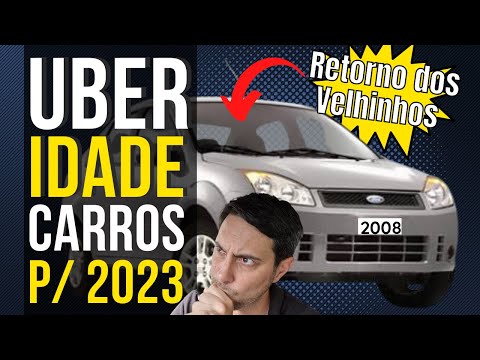 Qual é o ano mínimo para se tornar motorista de Uber em 2025?