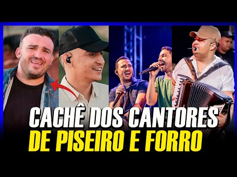 Qual é o cachê dos cantores sertanejos em 2025?