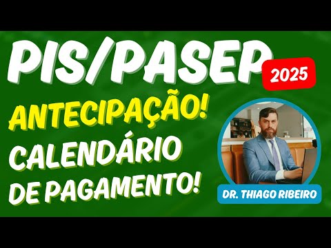 Qual é o calendário do PIS 2025?