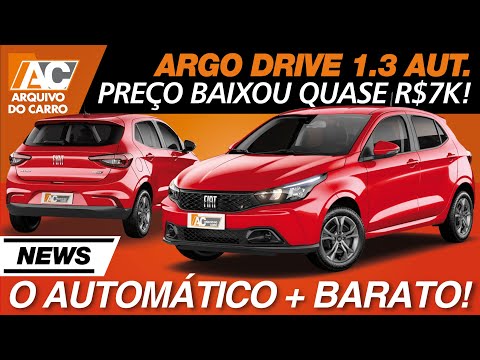 Qual é o carro automático mais barato de 2025?