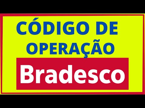 Qual é o código do banco Bradesco?