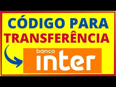 Qual é o código do Banco Inter?