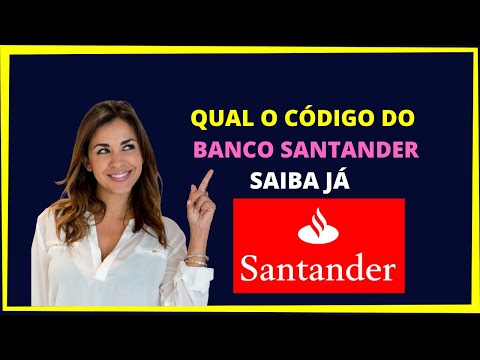 Qual é o código do banco Santander?