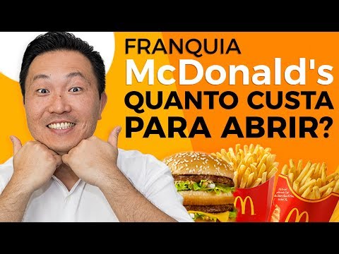 Qual é o custo de abrir uma franquia do McDonalds?