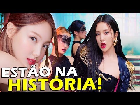 Qual é o grupo feminino de K-pop mais famoso?