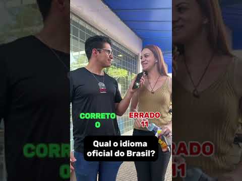 Qual é o idioma oficial do Brasil?