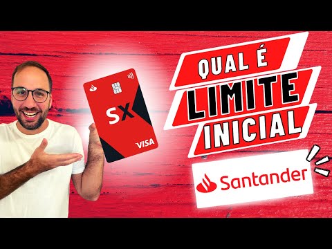 Qual é o limite do cartão SX Santander?