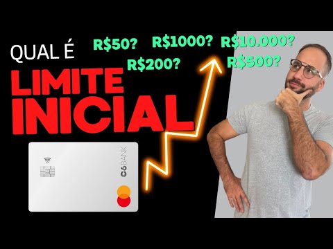 Qual é o limite inicial do C6 Bank?