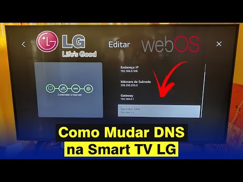 Qual é o melhor DNS para Smart TV LG?