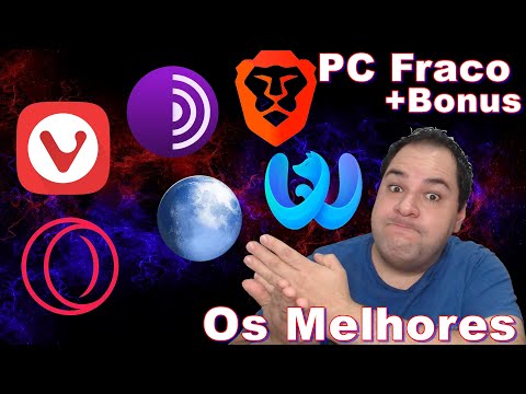 Qual é o melhor navegador para PC fraco?