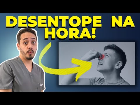 Qual é o melhor remédio caseiro para desentupir o nariz?