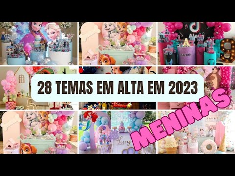 Qual é o melhor tema de aniversário infantil feminino?