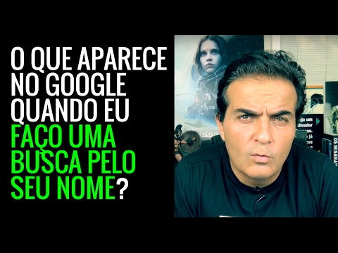 Qual é o meu nome no Google?