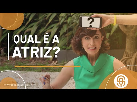 Qual é o nome da atriz?