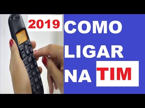 Qual é o número da operadora TIM?