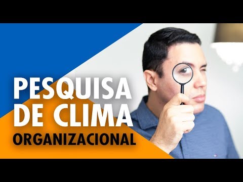 Qual é o objetivo da pesquisa de clima organizacional?