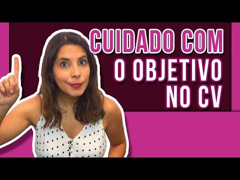 Qual é o objetivo de um currículo em qualquer área?