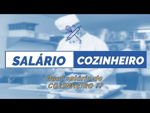 Qual é o piso salarial de cozinheiro e auxiliar de cozinha?