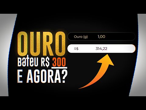 Qual é o preço atual da grama do ouro?