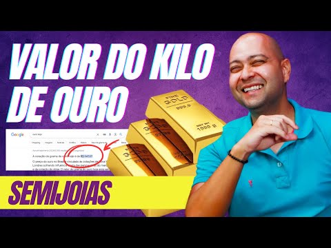 Qual é o preço atual de 1 kg de ouro?