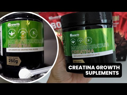 Qual é o preço da creatina Growth 300g?