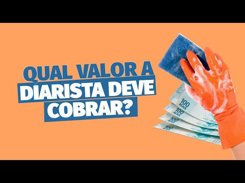 Qual é o preço da diária de uma faxineira?