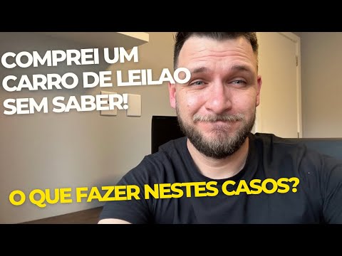 Qual é o problema de comprar um carro que passou por leilão?