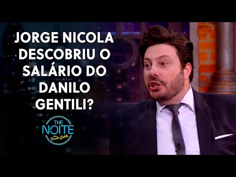 Qual é o salário de Danilo Gentili?